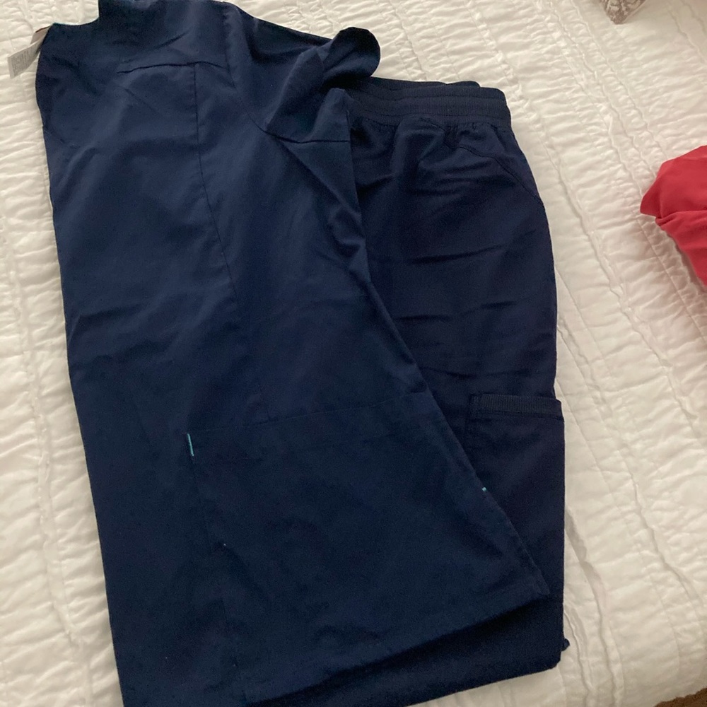 Navy scrubs